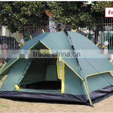 Camping Tent Double-layer Anti Rainstorm Tent Automatic Open Tent Umbrella Fram Tent