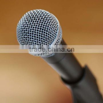 stainless steel fabric speaker grill /metal microphone mesh factory