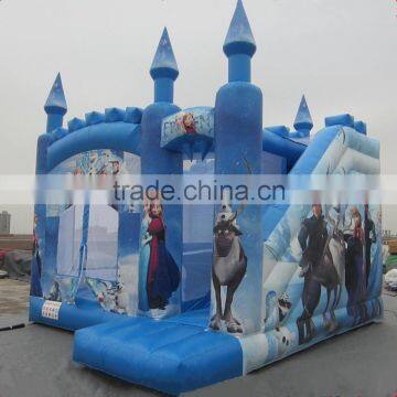 factory price frozen jumping combo castle for sale