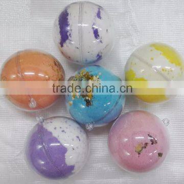 OEM Bath Bomb/Fizzer colorful bath salt bubble 30 g to 200 g