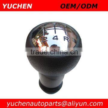 YUCHEN Car Shift Gear Knob Silver/ Black Caps Gear Knob For Peugeot 106 205 206 306 406 207 307 407