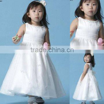 Factory Made cheaper flower girl dress EDF-002