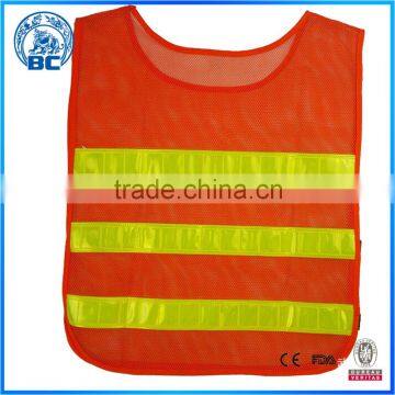 Security Roadway Reflective Safety Mesh Waistcoat Vest