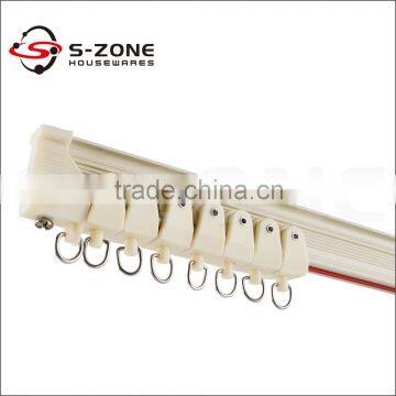 interior decoration aluminium curtain track curved