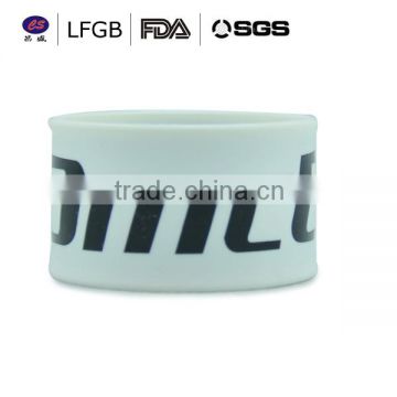 2014 hot sale china manufacture silicone slap bracelet, fashionable silicone wristband