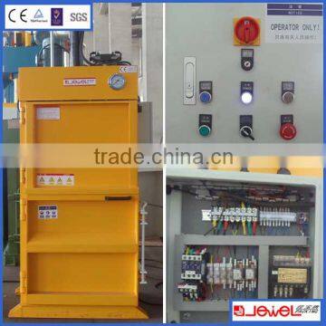 Electric button control vertical baler, waste paper baler, plastic baler