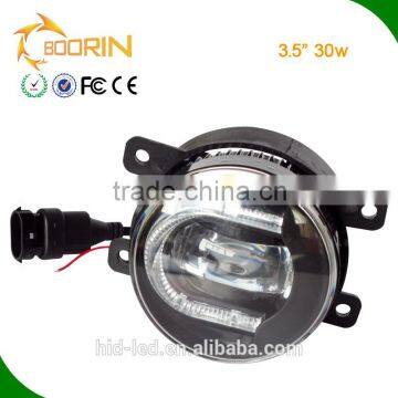 new products auto spare parts DRL daytime running 30w 3.5 inch led fog light/fog lamp/car headlamp