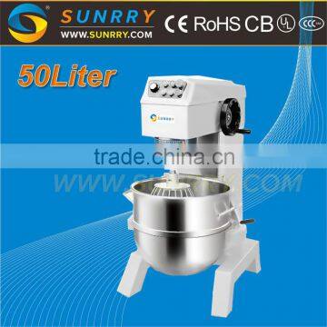 Durable heavy duty commercial bread dough mixer