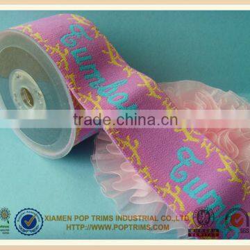 nylon jacquard elastic webbing for underwear