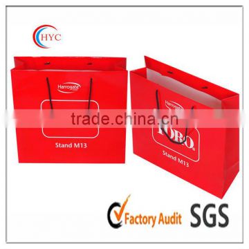 2014 custom printed high quality paper bag super marketing