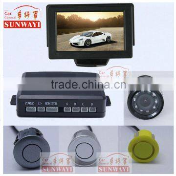 4.3 inch display hot sales video bumper parking sensor