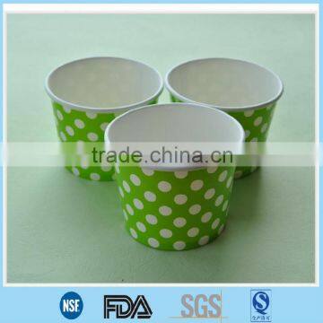 eco-friendly paper salad bowl,pe coated paper bowl with lid,2014 new design disposable small size paper bowl