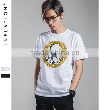 Bulk Stock T-shirt New Style Streetwear T-shirt White Printed T-shirt