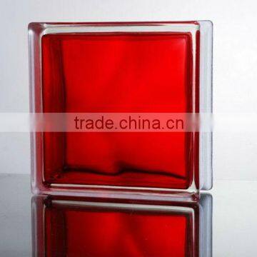 Color-in glass block