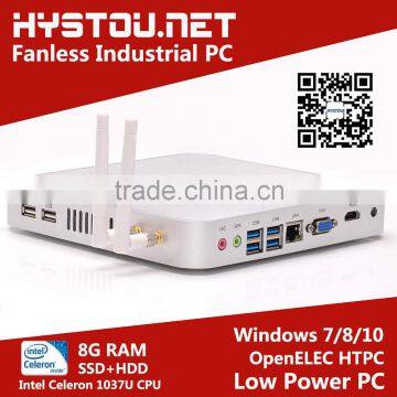 Full HD Screen Size Raspberry Pi FMP02-1037UC with Dual Core 4 Threads Intel HD Graphics 1*HDMI+1*VGA+1*LAN dual display