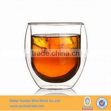 Borosilicate drinking glass cup for wiskey