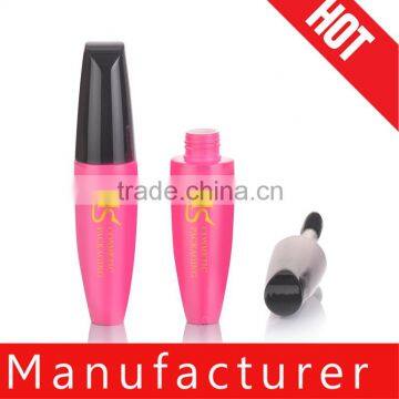 Empty pink 3d fiber lash mascara bottle