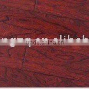 Embossed hardwood antique flooring