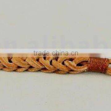 Pet  leather  leash metal clip