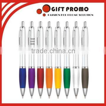 Personalized Curve Plastic Pen With Logo