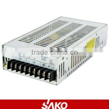 CE Approved 12V/18A 24V/10A 48V/5.2A 250W Single Output Switching Power Supply