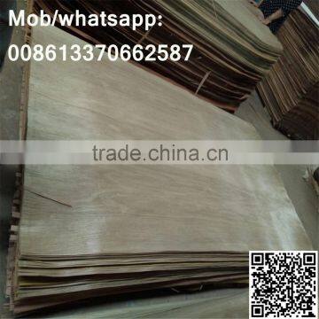 shuijiao mu wood veneer sheet/red wood veneer