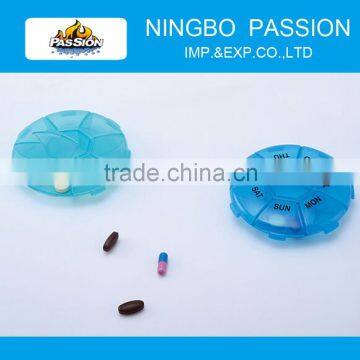 Plastic Pill Box / Plastic Medicine Boxes / Round Pill Cases