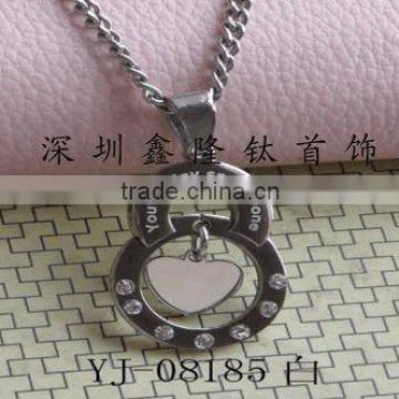 Hot Fashion Jewelry Healthcare Titanium pendant TC33