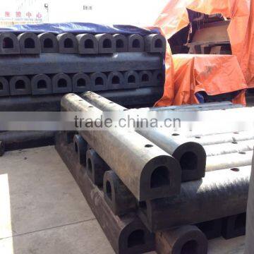 Marine Mooring D type Rubber Fender For Floating Dock