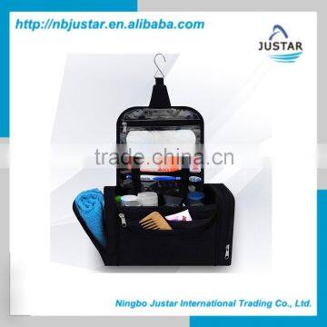 High Quality Foldable Custom Hanging Toiletry Bag for Men