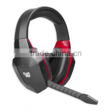 2015 New Model gaming headset, 2.4g wireless headset gaming