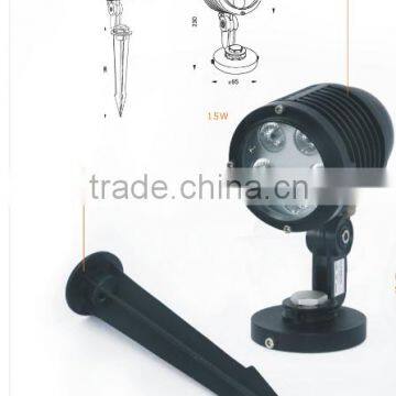 2015 15W black spike landscapes christmas designs outdoor IP65 led spike light