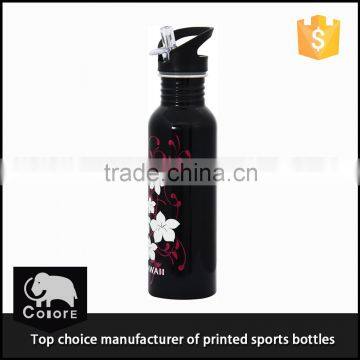 OEM logo design exercise fitness durable insulated sports bottle stainless steel