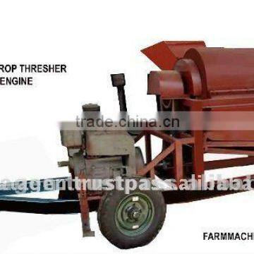 Multi grain crop thresher