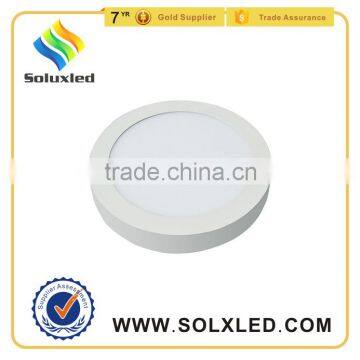 china manufacturer supplier surface mounted led round panel light 12w
