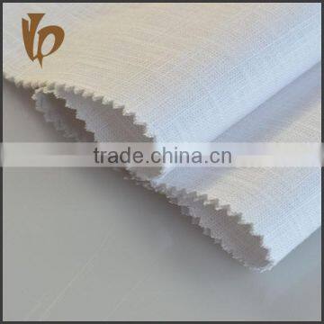 Bleach Color Plain Dyed 100% Ramie Fabric for Table photo-4