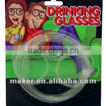 Sip Swirl Glasses Drink Straw Eyeglasses