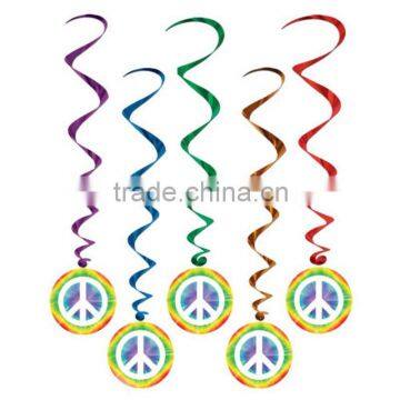 Neutral Busy Bees Birthday Party Foil Hanging Swirl Decoration for Kid's Birthday photo-3