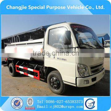 Foton refuelling truck mini oil transport truck 6000-7000 liters litres fuel tank truck