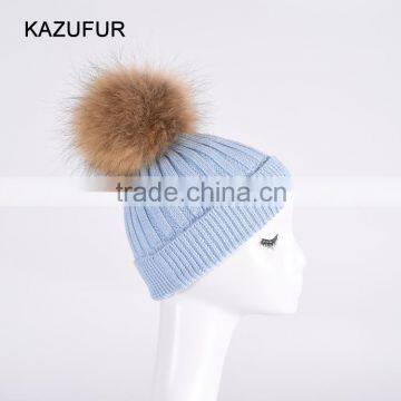 2016 baby blue Kids Crochet Hat Handmade 100 % Cotton Children Knitted Hat KZ160085