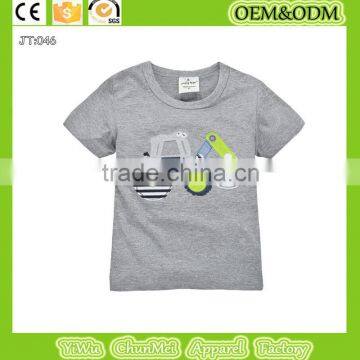 2015 new car t-shirt 100%Cotton t-shirt kids printing t-shirt Kids short sleeve custom T shirt Children's t shirt