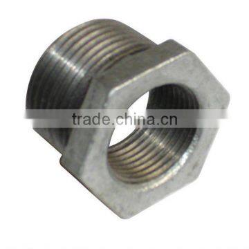 galvanized casting iron thread reducer bush