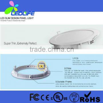 High Quality 12w LED Panel Lamp With CE RoHS Certification, Round Led Light Panel photo-6