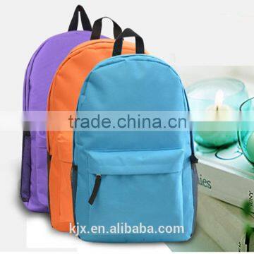 BA-1435 Custom cheap canvas promotion simple backpack,simple leisure canvas backpack