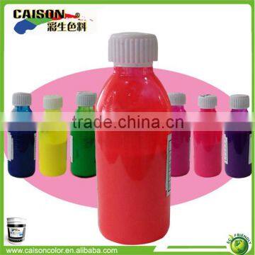 excellent performance fabric fluorescent paste pigments free sample