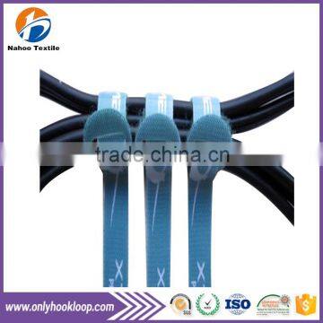 Self-locking plastic cable ties, eco-friendly medical cable ties, colored hook and loop cable ties