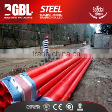 Round Section Shape hollow epoxy lined carbon steel pipe