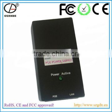 12W 24W 48W 12V 24V 48V 0.5A 1A RoHS CE FCC Approved AC or DC Input POE Switch 24V