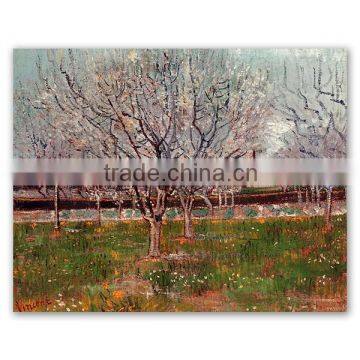 High Quality Van Gogh Reproduction Painting Orchard in Blossom Plum Trees