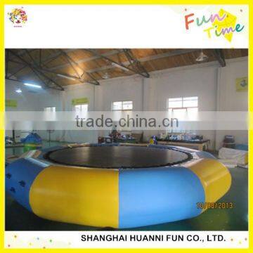 2015 cheap inflatable water trampoline for sale by factory wholesale